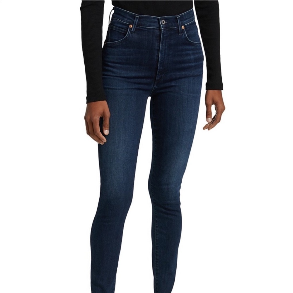 Citizens Of Humanity High Rise Dark Indigo Jeans
